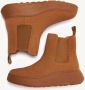 FitFlop F-Mode Suede Flatform Chelsea Boots BRUIN - Thumbnail 3