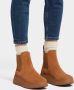 FitFlop F-Mode Suede Flatform Chelsea Boots BRUIN - Thumbnail 6