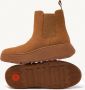 FitFlop F-Mode Suede Flatform Chelsea Boots BRUIN - Thumbnail 8