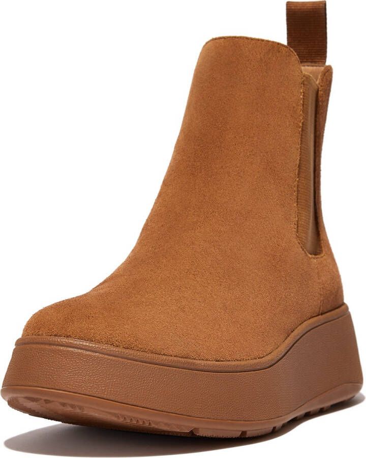 FitFlop F-Mode Suede Flatform Chelsea Boots BRUIN - Foto 9