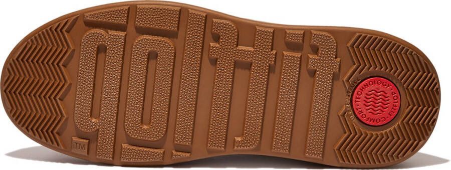 FitFlop F-Mode Suede Flatform Chelsea Boots BRUIN