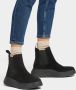 FitFlop F-Mode Suede Chelsea Laarzen suéde zwart comfortabel Microwobbleboard-zool technologie ZWART - Thumbnail 6