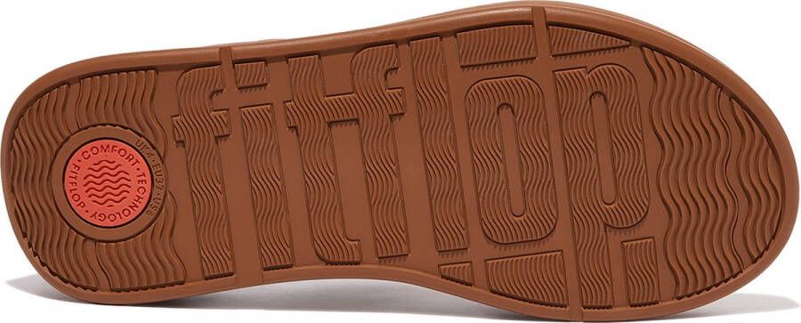 FitFlop F-mode Toe-post Sandalen Bruin Vrouw