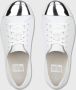 FitFlop F-Sporty Mirror-Toe Sneakers Sneaker laag gekleed Dames Wit I73-194 -Urban White Leather - Thumbnail 3