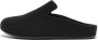 Fitflop™ FitFlop Chrissie II Haus Felt Pantoffels Sloffen ZWART - Thumbnail 7