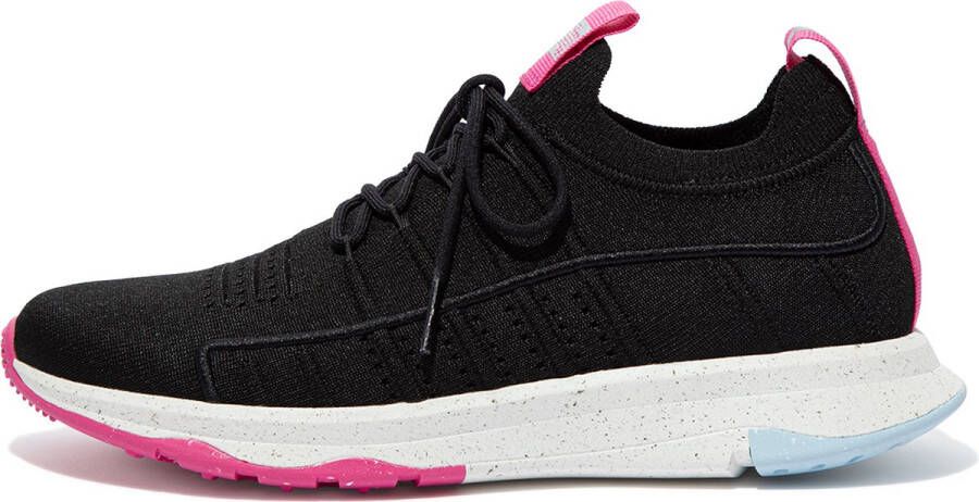 FitFlop Lace Up Sneaker Active Colour ZWART