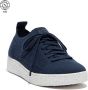 FitFlop ™ Sneakers Dames Lage sneakers Damesschoenen Canvas FB6 Blauw - Thumbnail 8