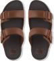 FitFlop Gogh Moc Slide In Leather Men BRUIN - Thumbnail 2