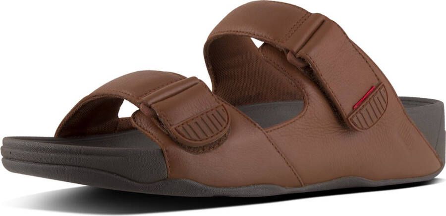 FitFlop Gogh Moc Slide In Leather Men BRUIN - Foto 3