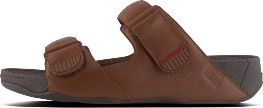 FitFlop Gogh Moc Slide In Leather Men BRUIN - Foto 4