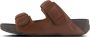 FitFlop Gogh Moc Slide In Leather Men BRUIN - Thumbnail 4
