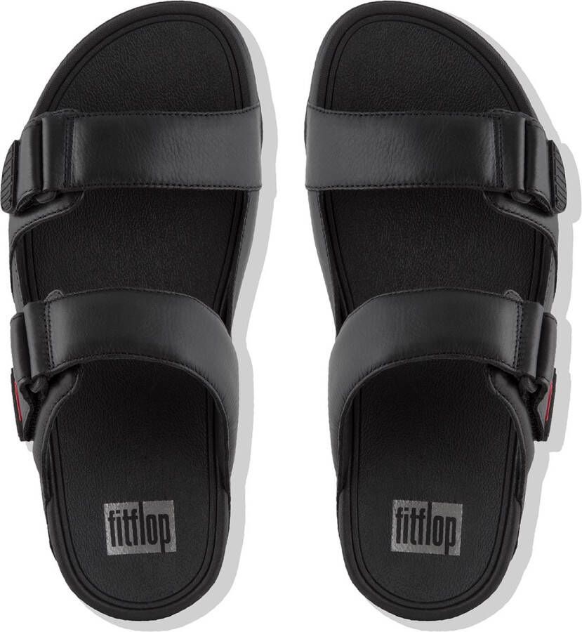 FitFlop Gogh Moc Slide In Leather Men ZWART - Foto 2