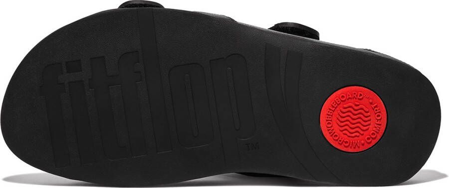 FitFlop Gogh Moc Slide In Leather Men ZWART - Foto 4