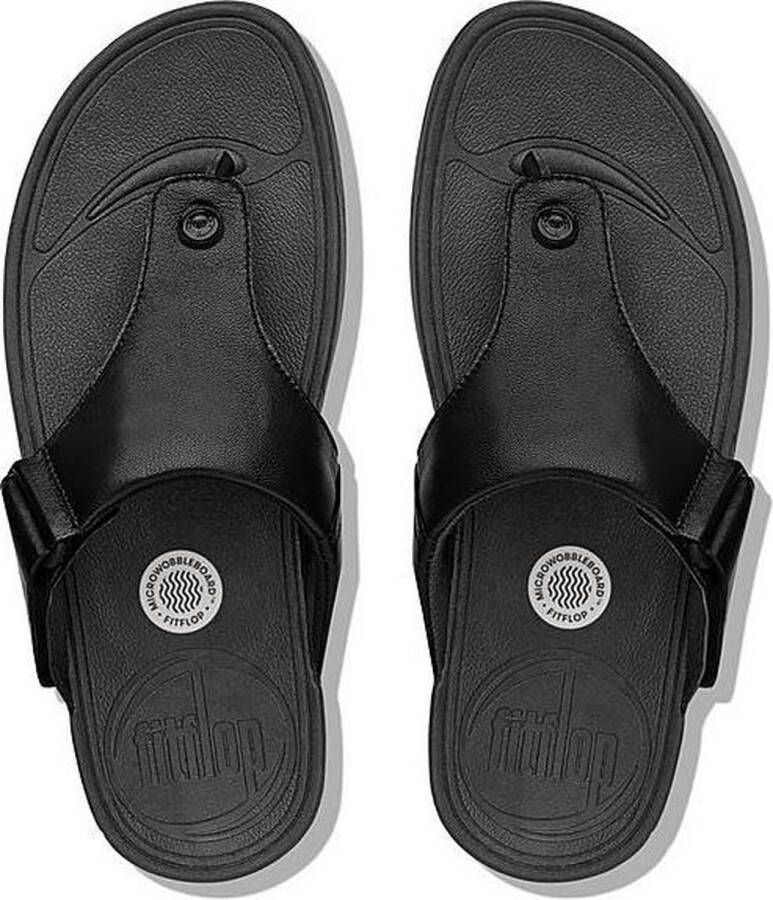 FitFlop Heren Slippers & Muilen Trakk Ii Black 279-090-070 Zwart - Foto 4