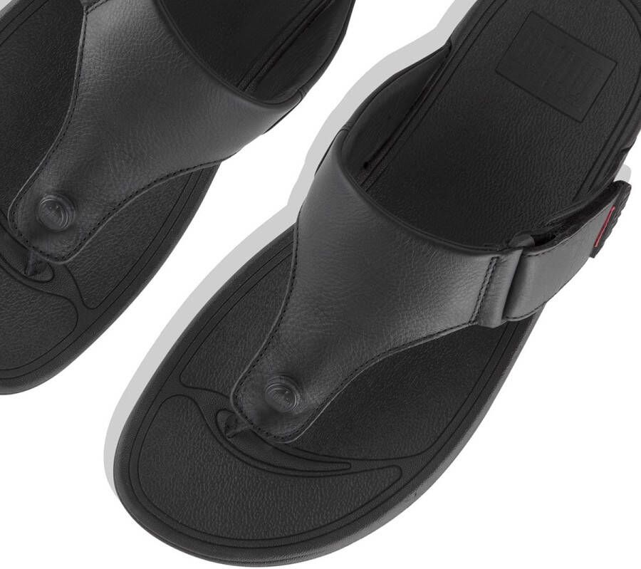 FitFlop Heren Slippers & Muilen Trakk Ii Black 279-090-070 Zwart - Foto 5