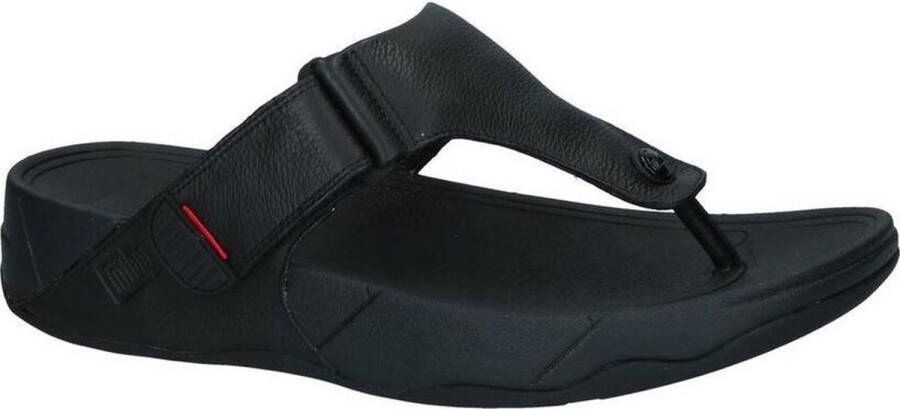 FitFlop Heren Slippers & Muilen Trakk Ii Black 279-090-070 Zwart - Foto 8