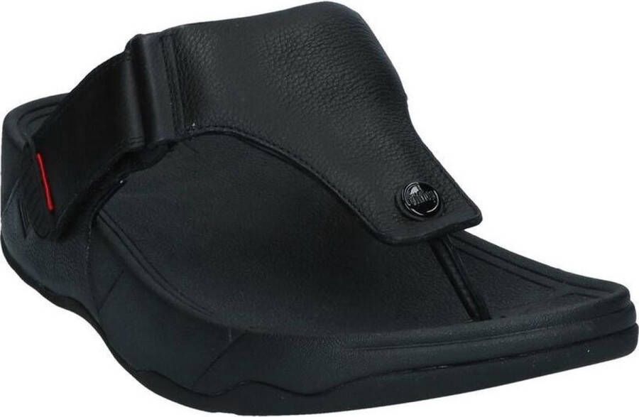 FitFlop Heren Slippers & Muilen Trakk Ii Black 279-090-070 Zwart - Foto 9