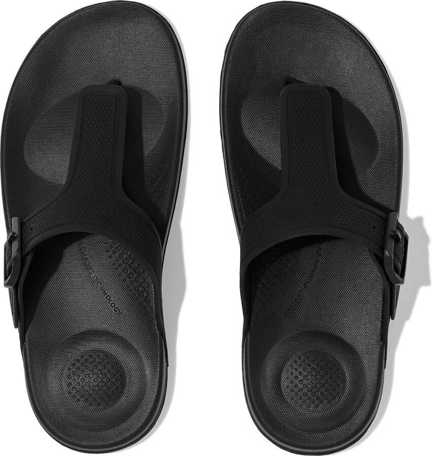 FitFlop Iqushion Adjustable Buckle Flip-Flops
