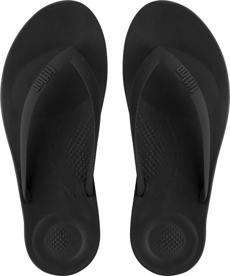 FitFlop ™ IQUSHION ERGONOMIC FLIP FLOPS Zwart - Foto 3