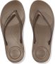 FitFlop ™ Iqushion Ergonomic Flip-Flops TPU Bronze - Thumbnail 4