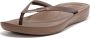 FitFlop ™ Iqushion Ergonomic Flip-Flops TPU Bronze - Thumbnail 7