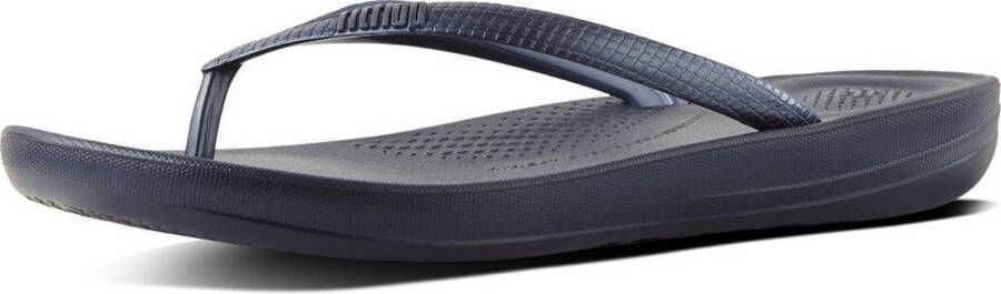 FitFlop IQushion Ergonomic Teenslippers Dames Navy