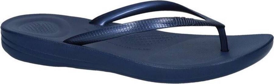 FitFlop IQushion Ergonomic Teenslippers Dames Navy - Foto 2