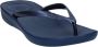 FitFlop IQushion Ergonomic Teenslippers Dames Navy - Thumbnail 8