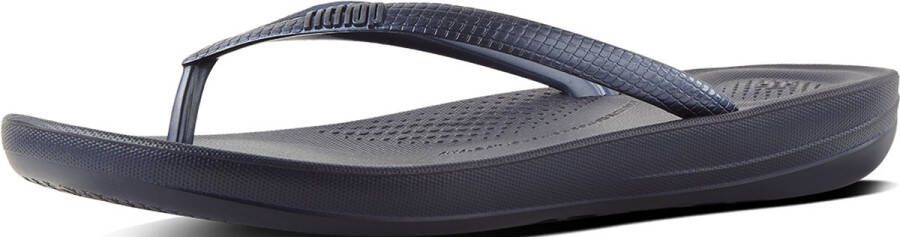 FitFlop IQushion Ergonomic Teenslippers Dames Navy