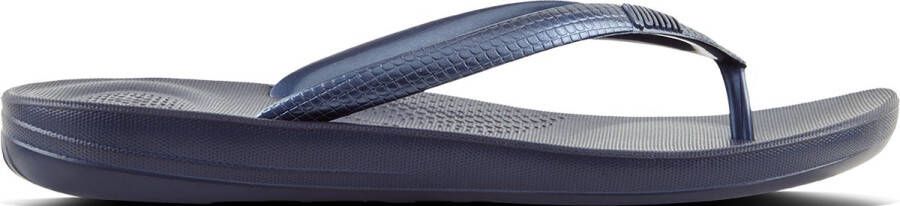 FitFlop IQushion Ergonomic Teenslippers Dames Navy - Foto 4