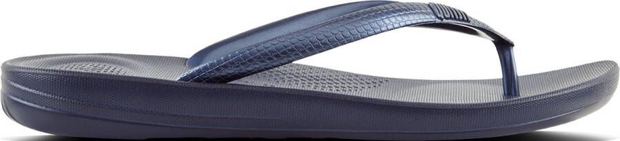 FitFlop IQushion Ergonomic Teenslippers Dames Navy
