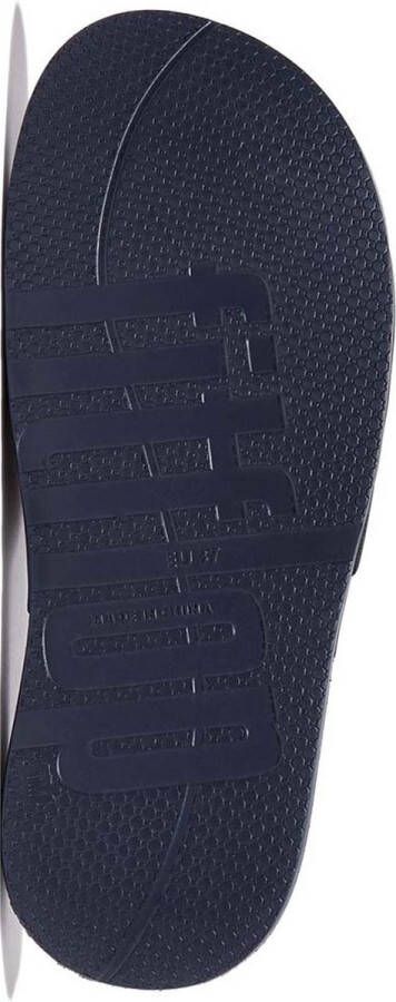 FitFlop Iqushion Two-bar Buckle Slides Blauw Vrouw