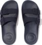 FitFlop Iqushion Two-bar Buckle Slides Blauw Vrouw - Thumbnail 7