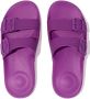 FitFlop Iqushion Two-bar Buckle Slides Paars Vrouw - Thumbnail 2