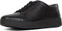 FitFlop Leren Rally sneakers- Sneakers ZWART Leer - Thumbnail 5