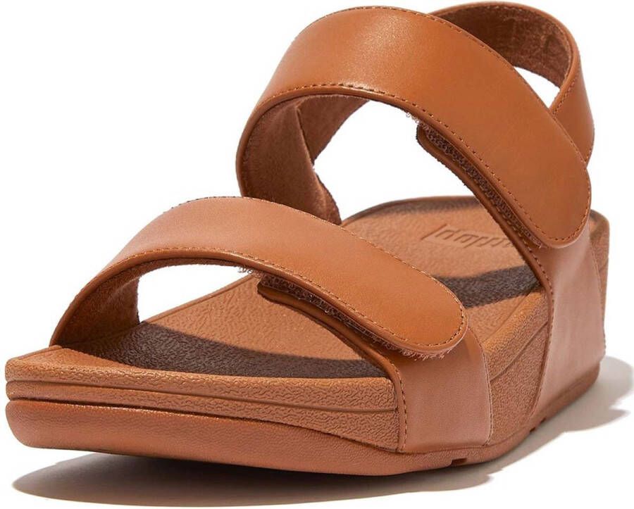 Fit Flop FitFlop Lulu Adjustable Leather Back-Strap Sandals BRUIN