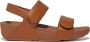FitFlop Lulu Adjustable Leather Back-Strap Sandals BRUIN - Thumbnail 7