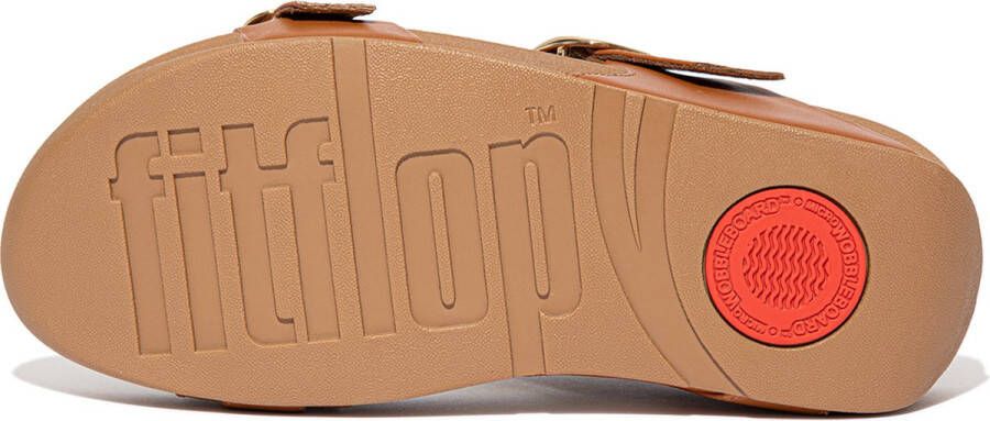 FitFlop Lulu Adjustable Sandal Leather BRUIN