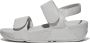 FitFlop Dames schoenen Lulu Adjustable Shimmerlux Back-Strap Sandals Zilver - Thumbnail 4