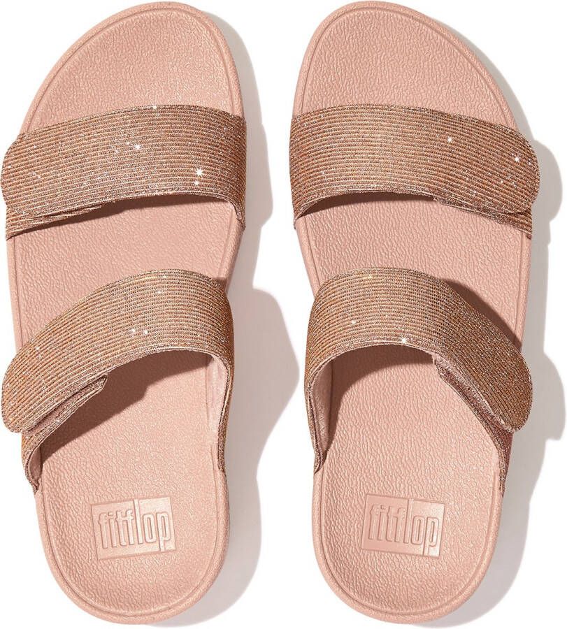 FitFlop Lulu Adjustable Shimmerlux Sandalen Roze Vrouw - Foto 2