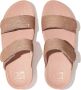 FitFlop Lulu Adjustable Shimmerlux Sandalen Roze Vrouw - Thumbnail 2