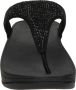 Fitflop Dianets LULU CRYSTAL EMBELLISHED TOE-POST SANDALS HOTFIX sleehak zomerschoen teen-scheider met zachte teenband - Thumbnail 4