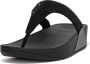 Fitflop Dianets LULU CRYSTAL EMBELLISHED TOE-POST SANDALS HOTFIX sleehak zomerschoen teen-scheider met zachte teenband - Thumbnail 6