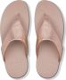 FitFlop TM Lulu leren teenslippers roségoud - Thumbnail 6