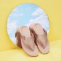 FitFlop TM Lulu leren teenslippers roségoud - Thumbnail 7