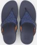 FITFLOP Teenslippers Dames Lulu Glitter Toe-post Maat: 41 Materiaal: Leer Kleur: Blauw - Thumbnail 15