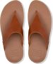 FitFlop Lulu Leather Slippers Bruin Vrouw - Thumbnail 16