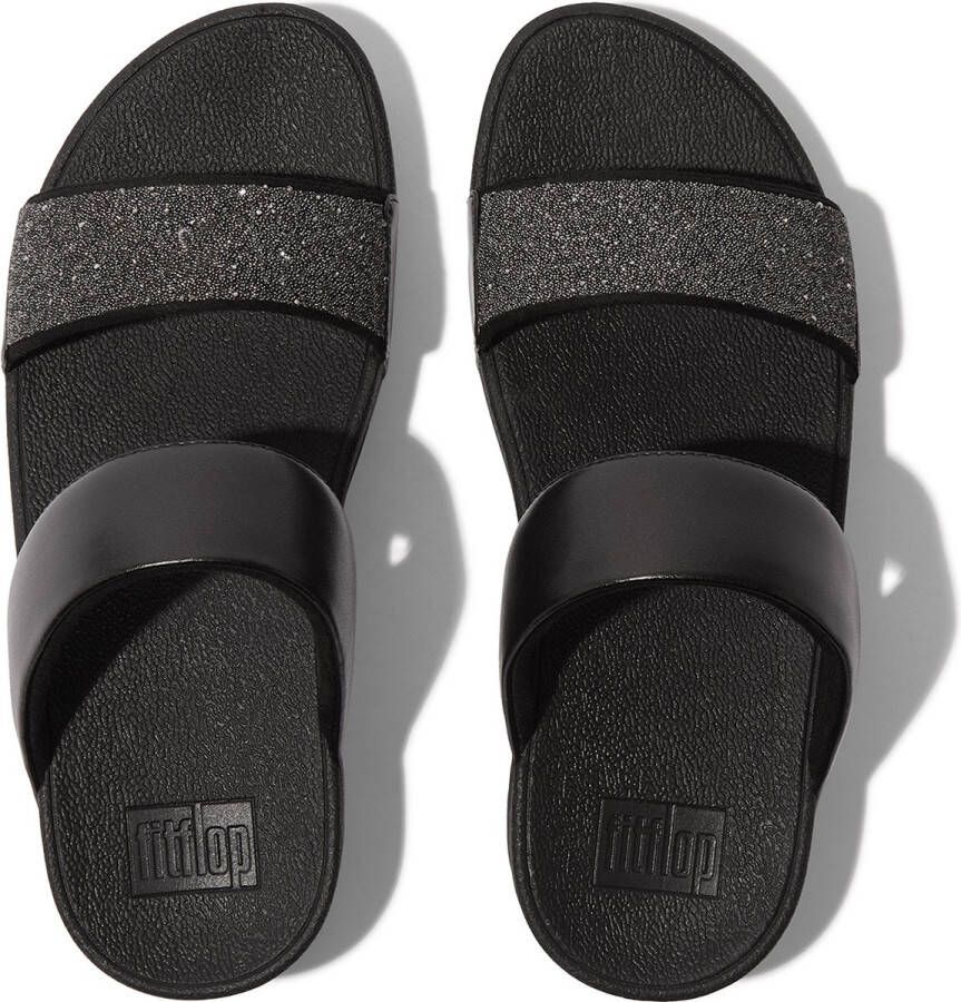 FitFlop Lulu Opul Slides ZWART