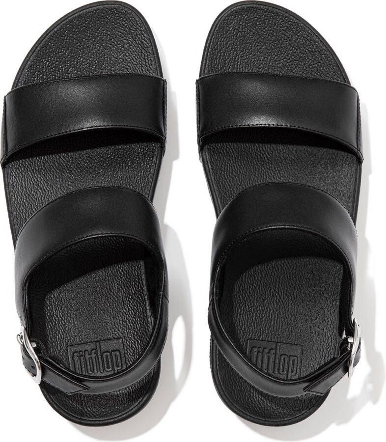 FitFlop Lulu Sandal Leather ZWART