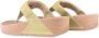 FitFlop Lulu Shimmerlux Toe-post Sandalen Beige Vrouw - Thumbnail 6